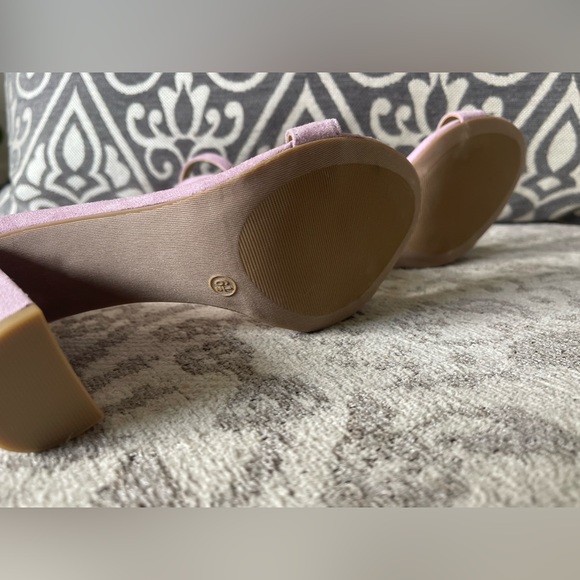 Lulus Taylor Dusty Lilac Suede Ankle Strap Heels - Picture 4 of 7